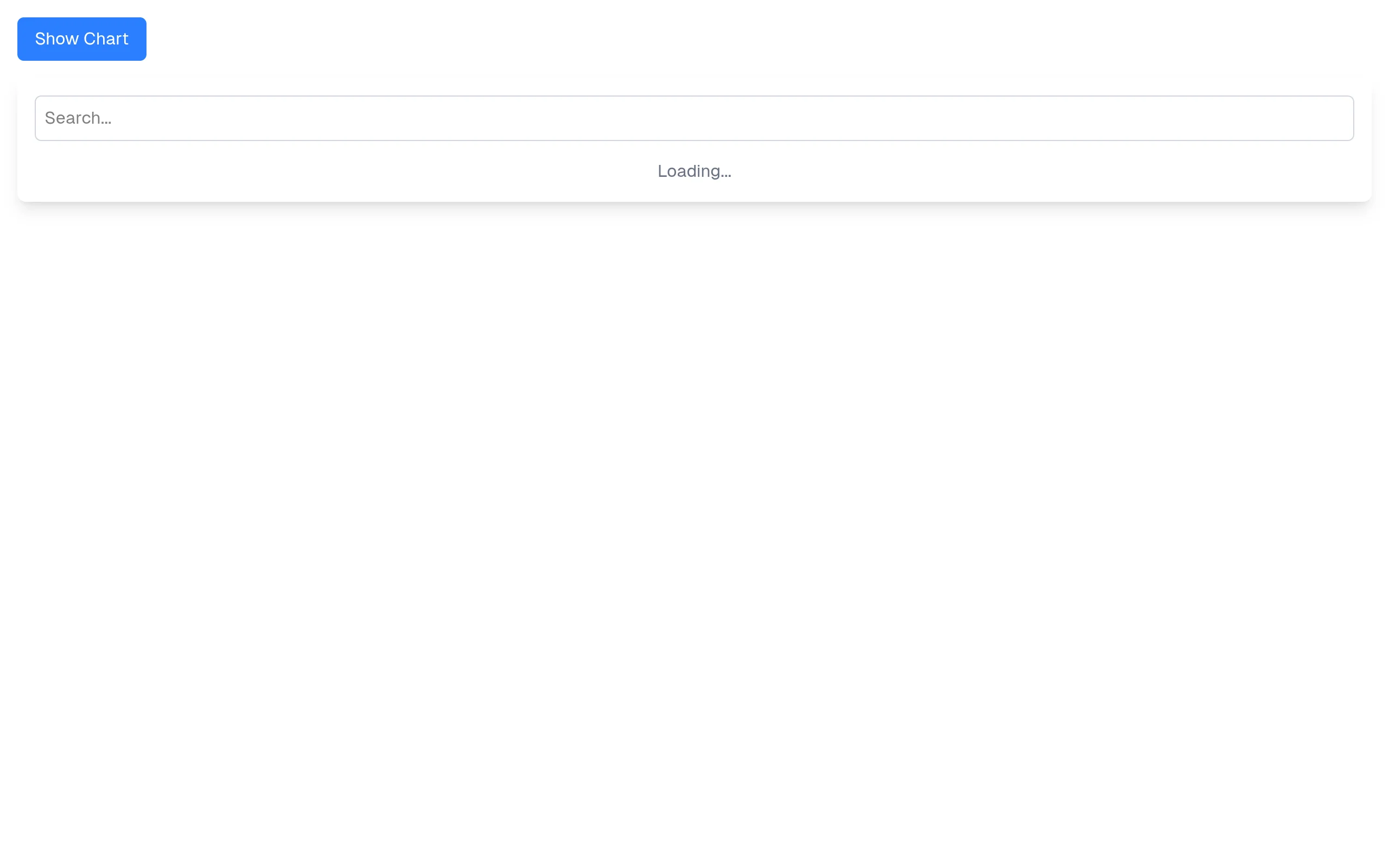 Paginated Table website preview